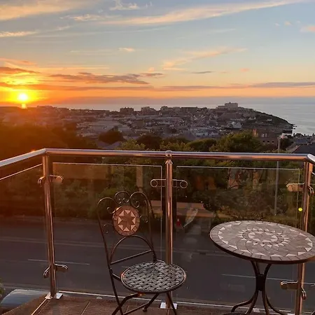 Newquay Sunset & Sea View Apartment In Town Centre Экстерьер фото